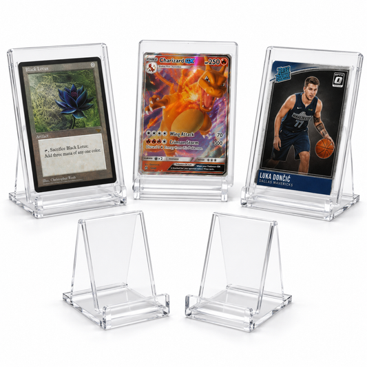 Acrylic Card Display Stand Set 5 Piece