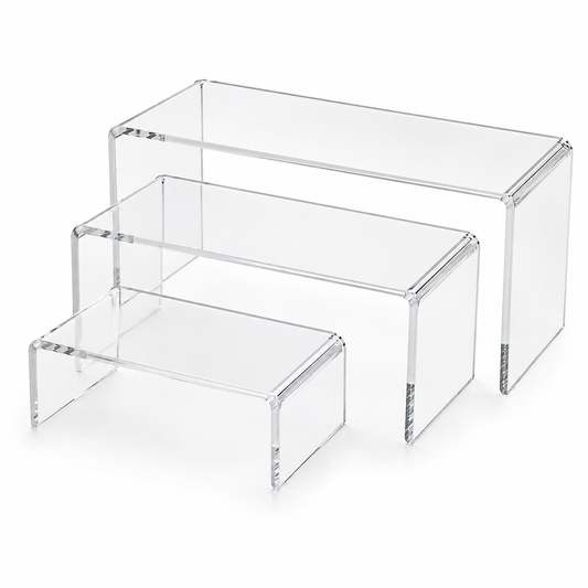 Stackable Display Riser Set 3 Piece